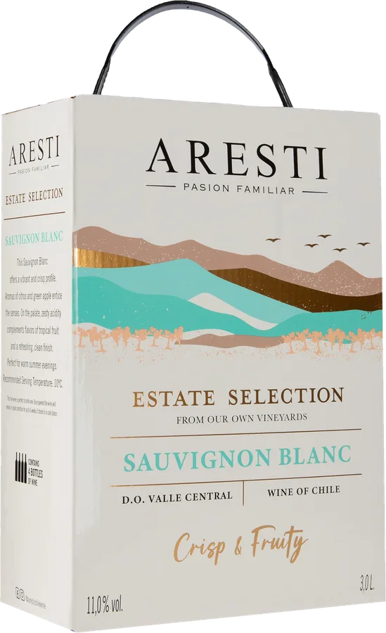Aresti Estate Selection Sauvignon Blanc 2025 hanapakkaus